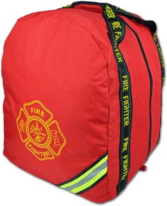 Lightning X Deluxe Fireman Firefighter Boot-Style Turnout Step in Bunker Gear Bag