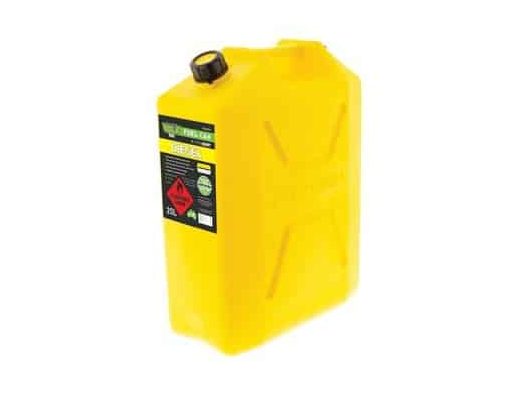 Hulk 4x4 Yellow 20 Litre Fast Flow Plastic Diesel Fuel Can