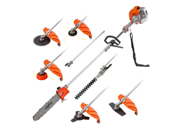 MTM Pole Chainsaw Brush Cutter Whipper Snipper Hedge Trimmer Saw Multi Tool 62CC