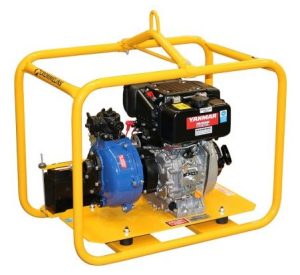Crommelins Yamnar Fire Fighting 1.5 Diesel Water Pump with Twin Impeller 6.7hp