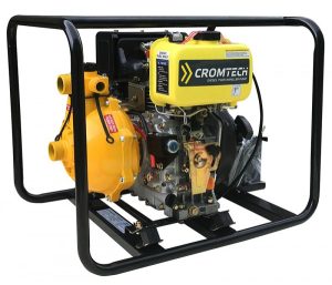 Cromtech Fire Fighting 1.5 Diesel Water Pump with Twin Impeller 5.3hp