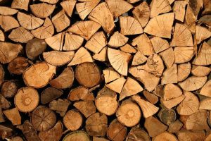 seasoned logs