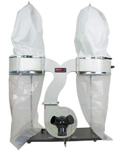 Grip 2200W 3HP Industrial Twin Bag Dust Collector