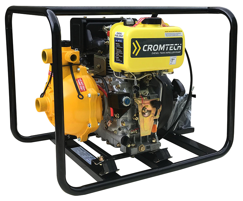 Fire Fighting Pump – Discover the Diesel Power of Cromtech