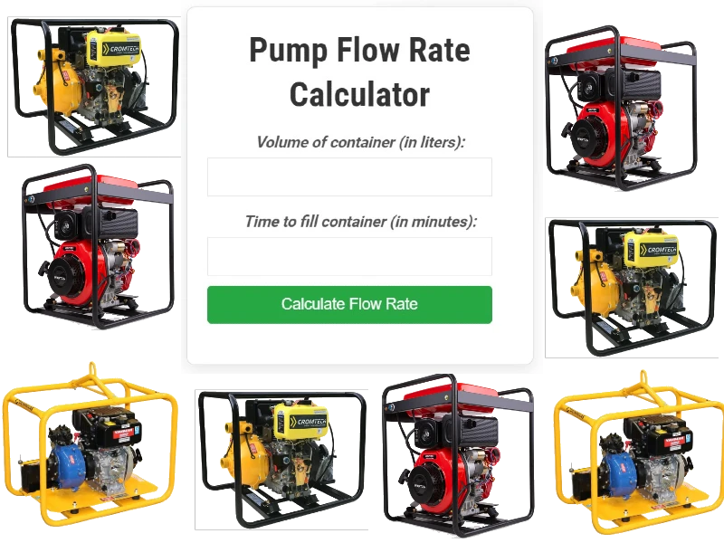 Measure The Flow rate of a Small Portable Pumps 2